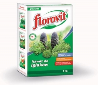 Florovit fertiliser for coniferous plants